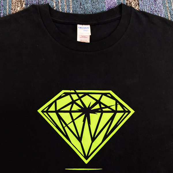 Glow in the dark tshirt printing